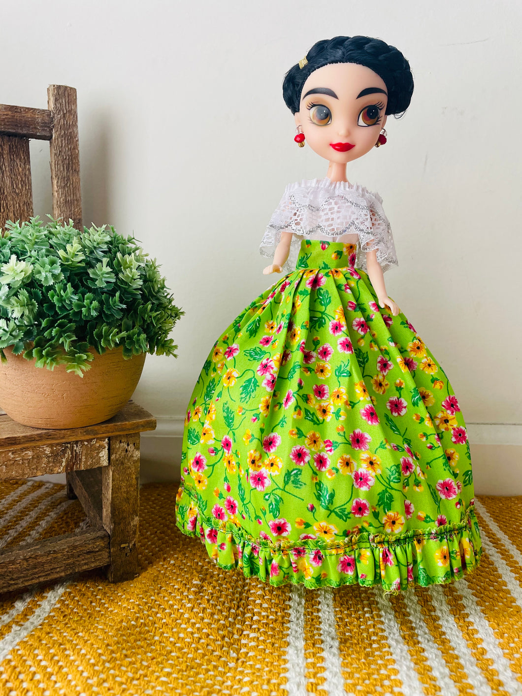 Fridita in Lime Green