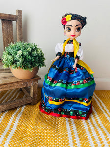 Fridita with Yellow and Red Flowers