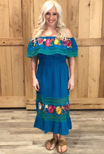 Load image into Gallery viewer, Long Floral Lila Dress
