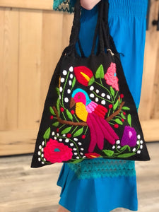 Embroidered Carry-All Bag