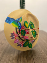 Load image into Gallery viewer, Hand Painted Bird Hat
