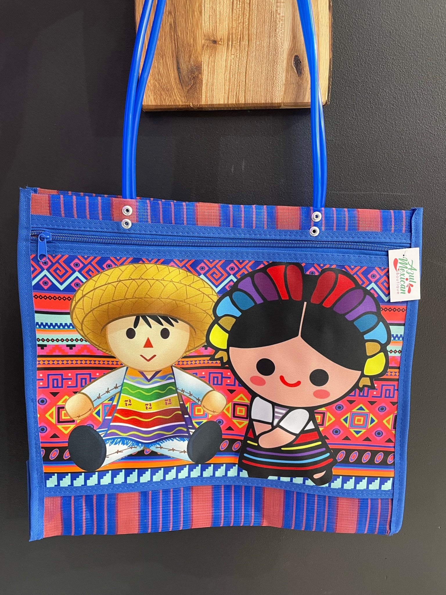 Morral Lele Azul Mexican Boutique