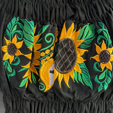 Cargar imagen en el visor de la galería, Blusa de girasol de hombro
