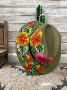 Tropical Flowers Hat